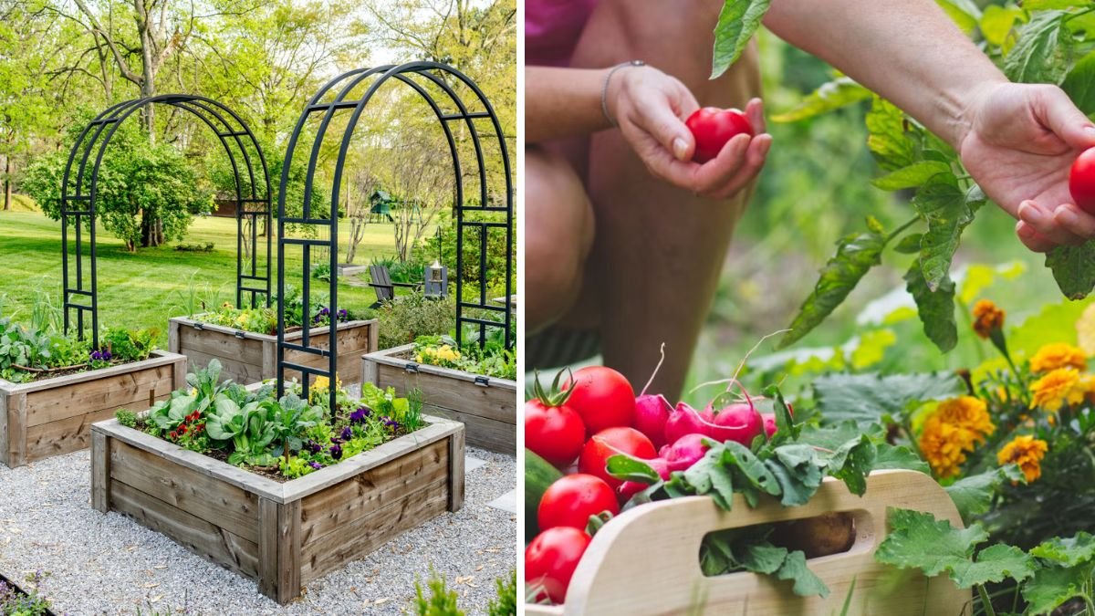 How a Fresh Vegetable Garden Right in the Yard Provides Family, Easy, and Healthy Living