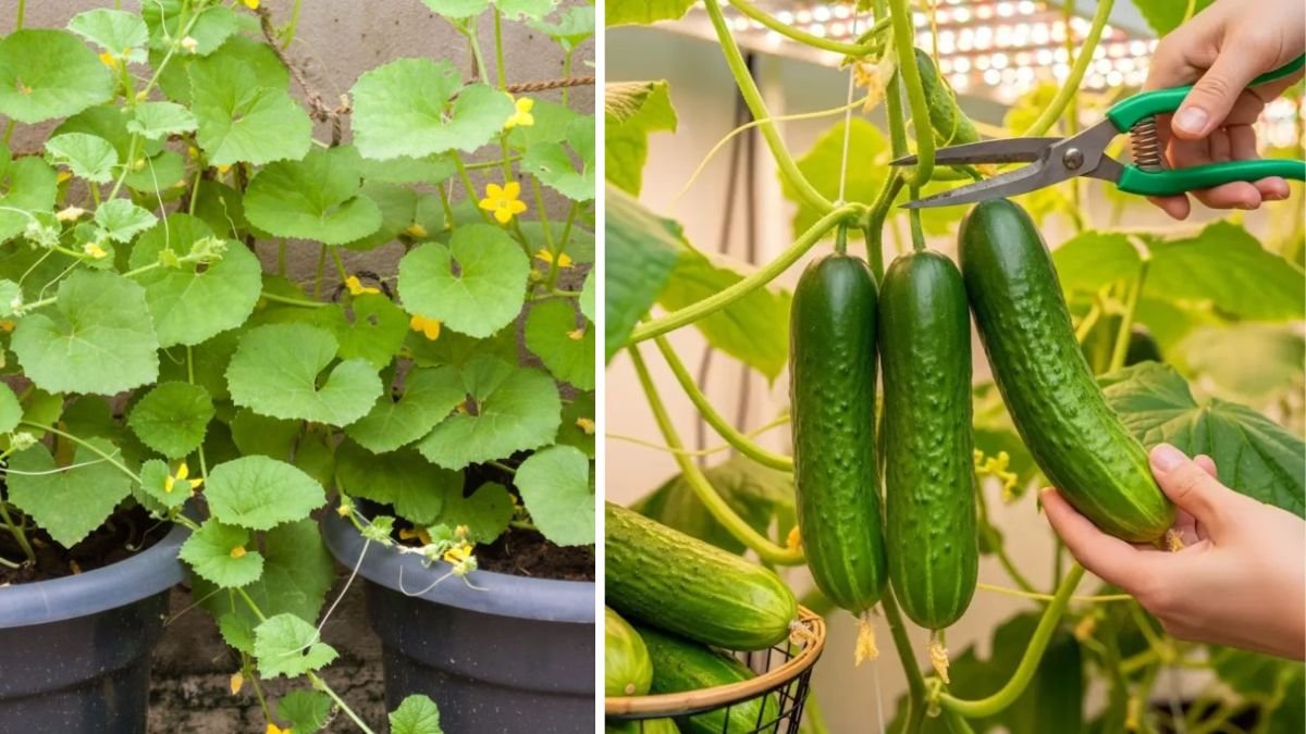 How to Plant Cucumber Babies from Seeds to Harvest: Step-by-Step Guide for Big, Healthy Cucumbers in Your Garden or Balcony