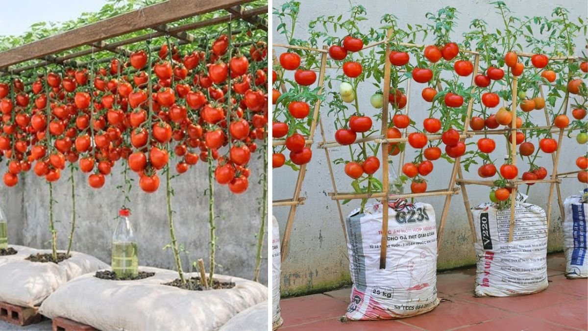 Old Bags, Big Tomatoes: A Surprisingly Simple Trick to Grow Juicy, Giant Tomatoes at Home Using Old Bags