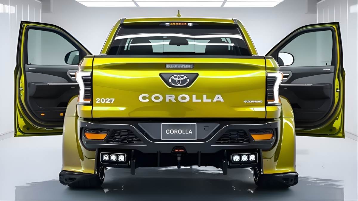 2026 Toyota Corolla Pickup First Look Smart Design and Fuel Efficiency