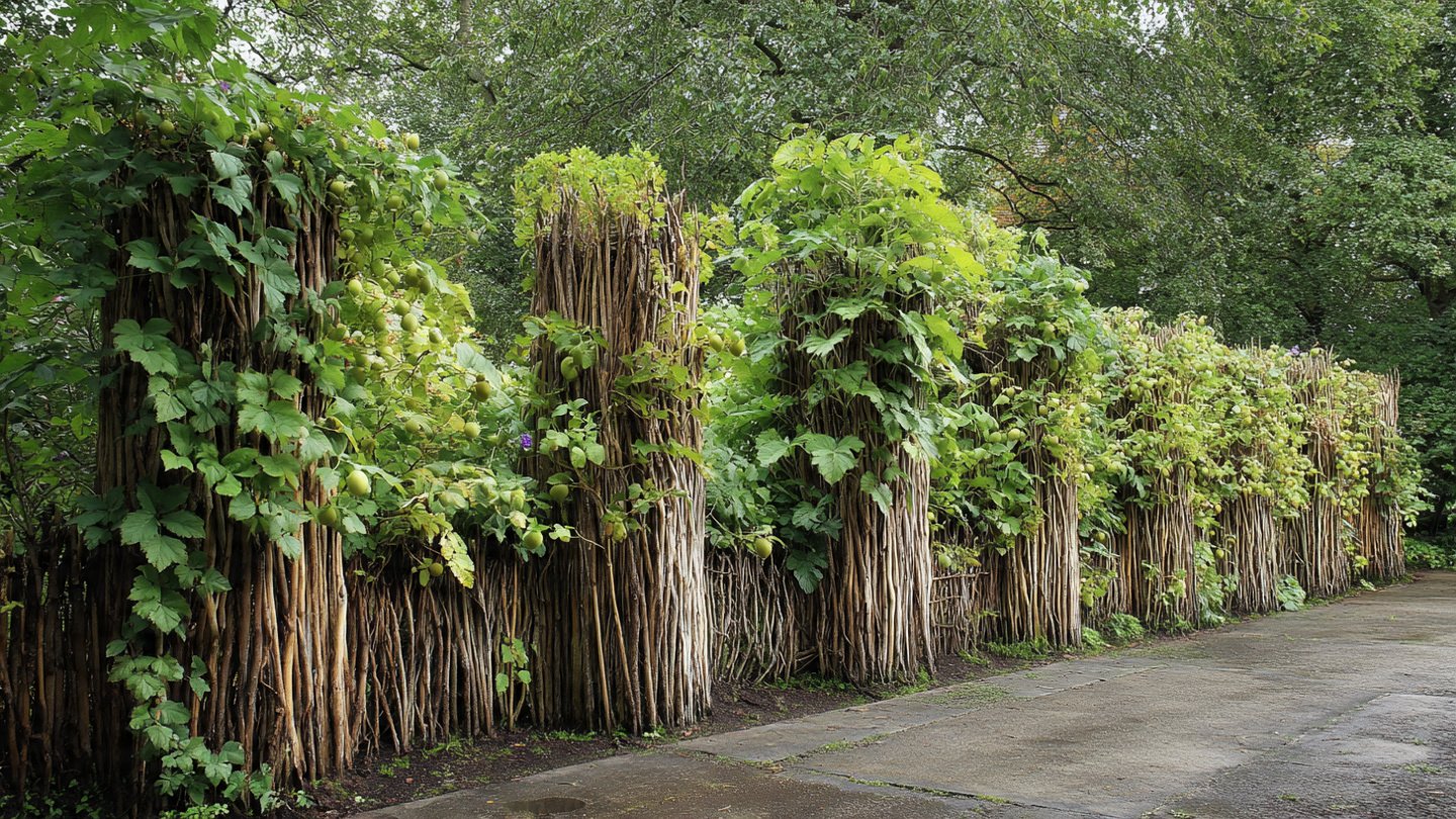 Can You Create a Living Fence Crafted from Fruit Plants?