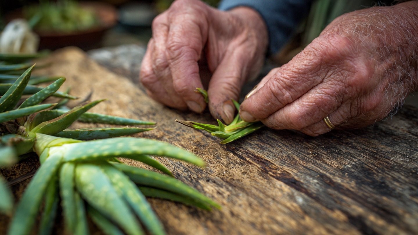 Why Are Gardeners Rubbing Aloe Vera on Their Hardwood Cuttings?