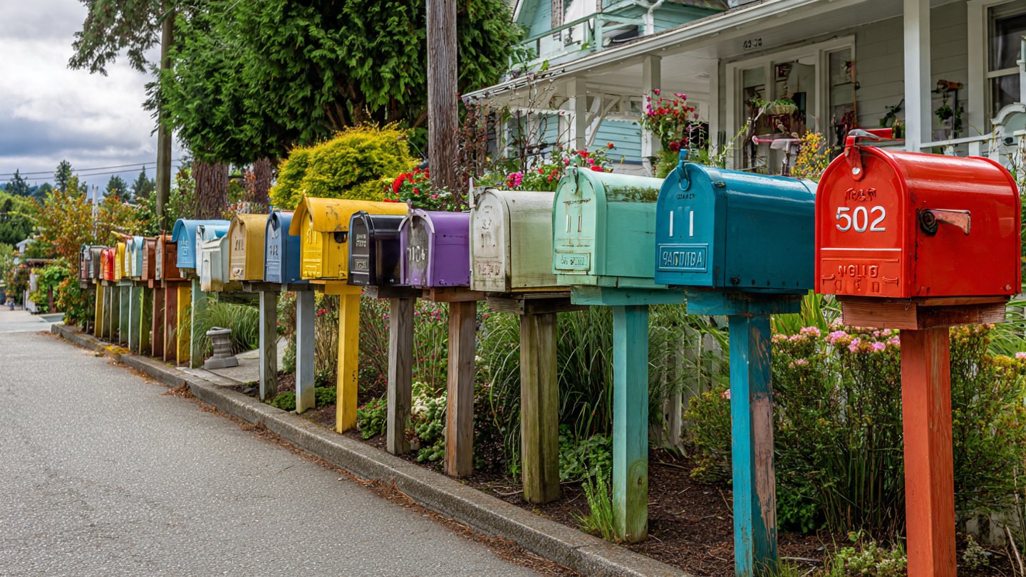 How Mailbox Color Impacts Your Home’s Curb Appeal