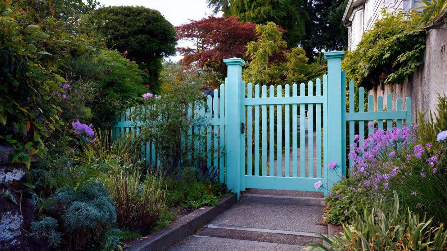How the Color of Your Garden Gate Could Be Impacting Your Property Value