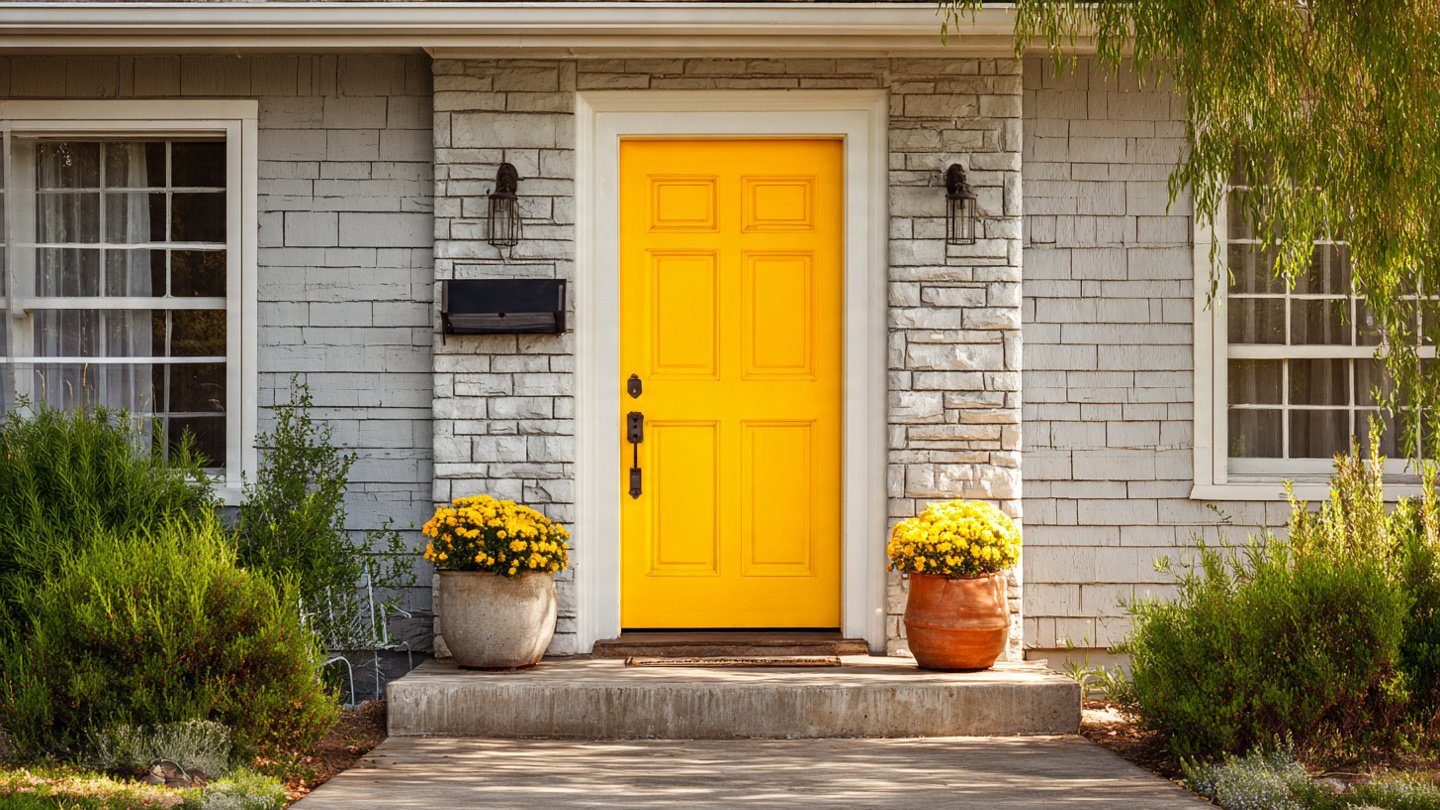 How Your Front Door Color Affects Home Value