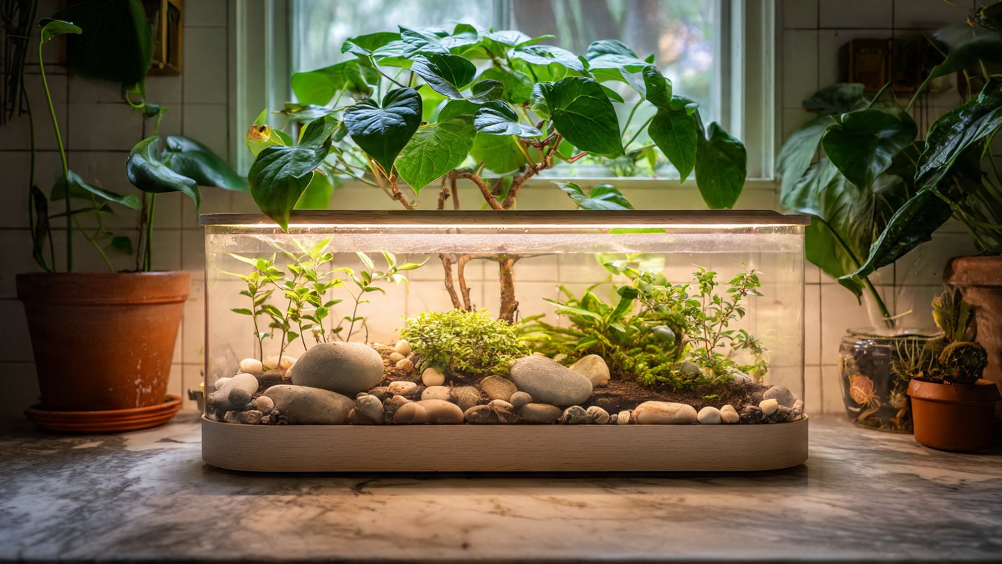 How Can You Elevate Your Indoor Garden with Clay Pebbles in a Soil-Free Setup?