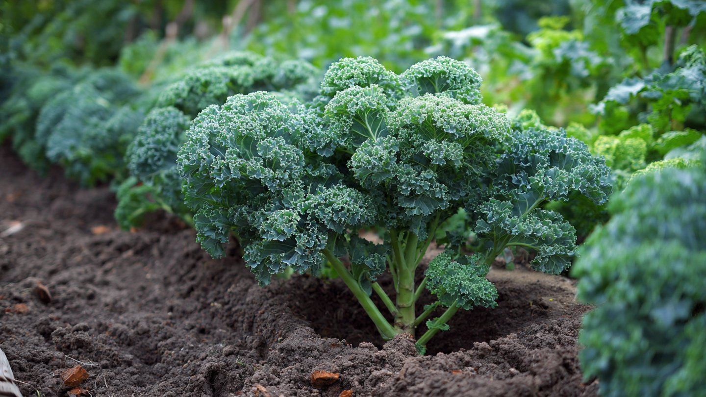 How Can You Successfully Cultivate a Bountiful Forest of Kale in One Raised Bed?